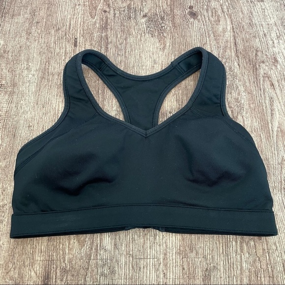 Gapfit Black Razorback Sports Bra with Clasp - Picture 1 of 3